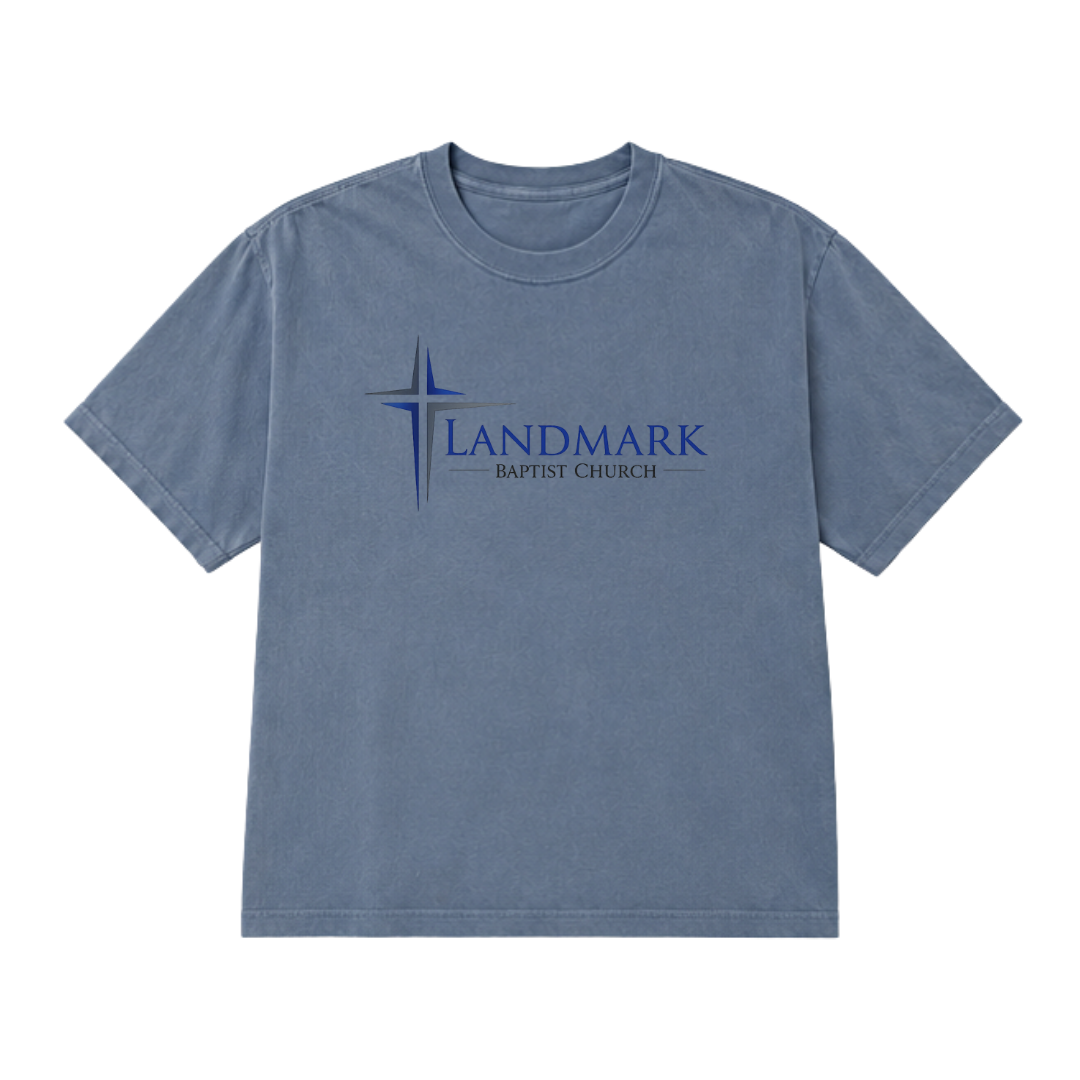 Youth Landmark Short Sleeve Logo Shirt - Full Color