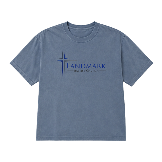 Youth Landmark Short Sleeve Logo Shirt - Full Color