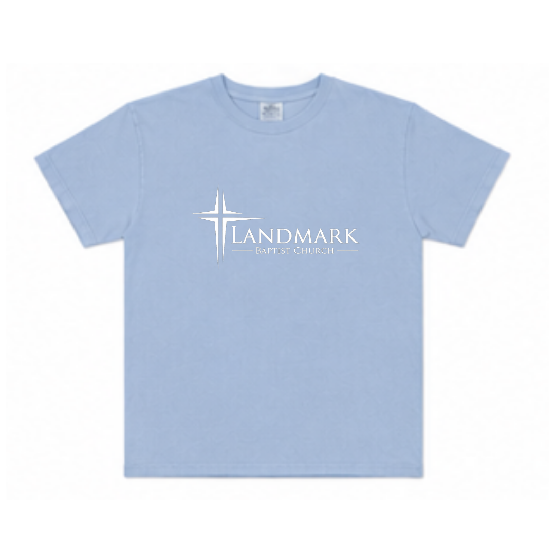 Landmark Short Sleeve Logo Shirt - White