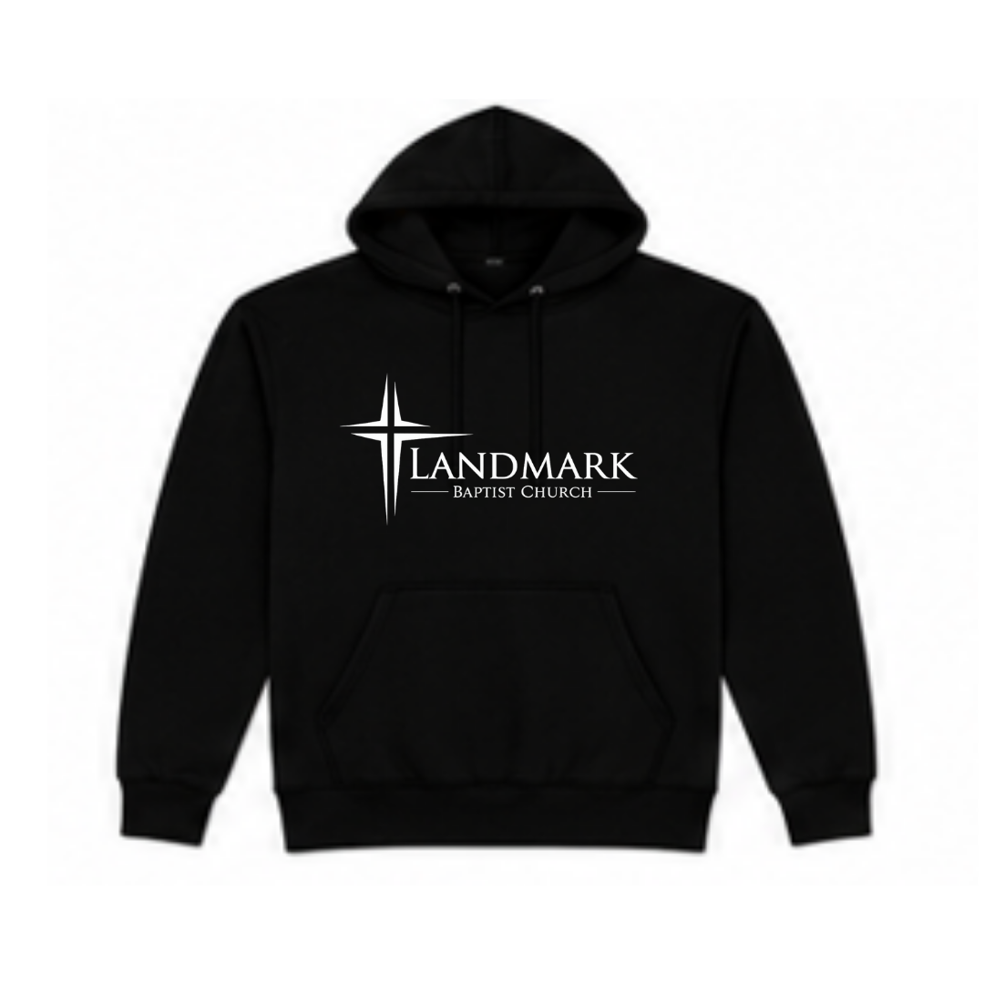 Landmark Logo Hoodie - White