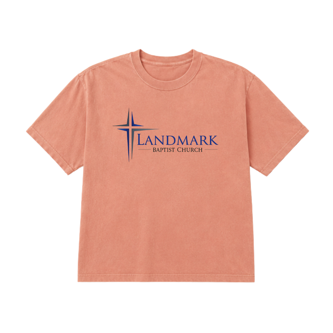 Youth Landmark Short Sleeve Logo Shirt - Full Color