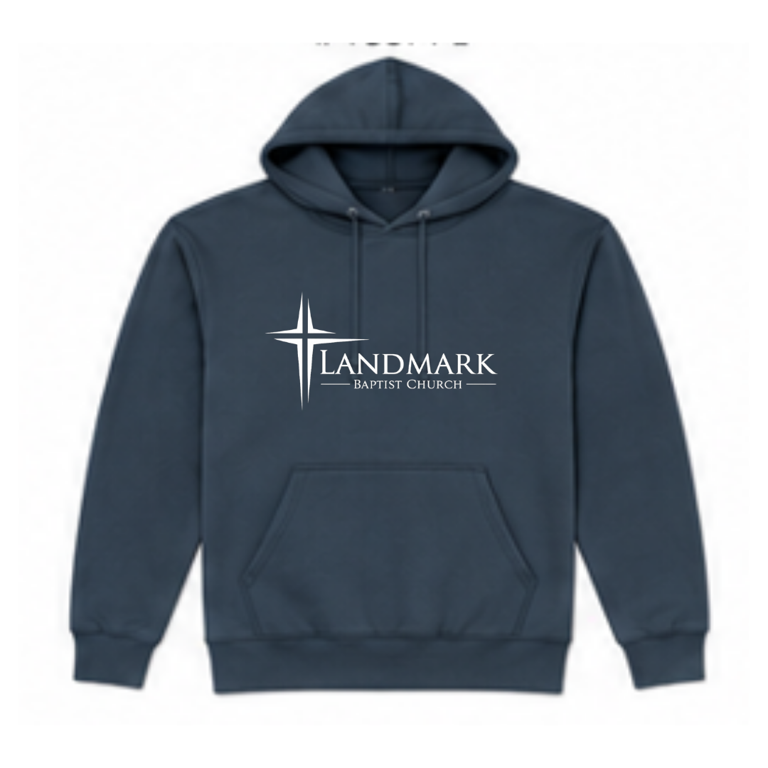 Landmark Logo Hoodie - White