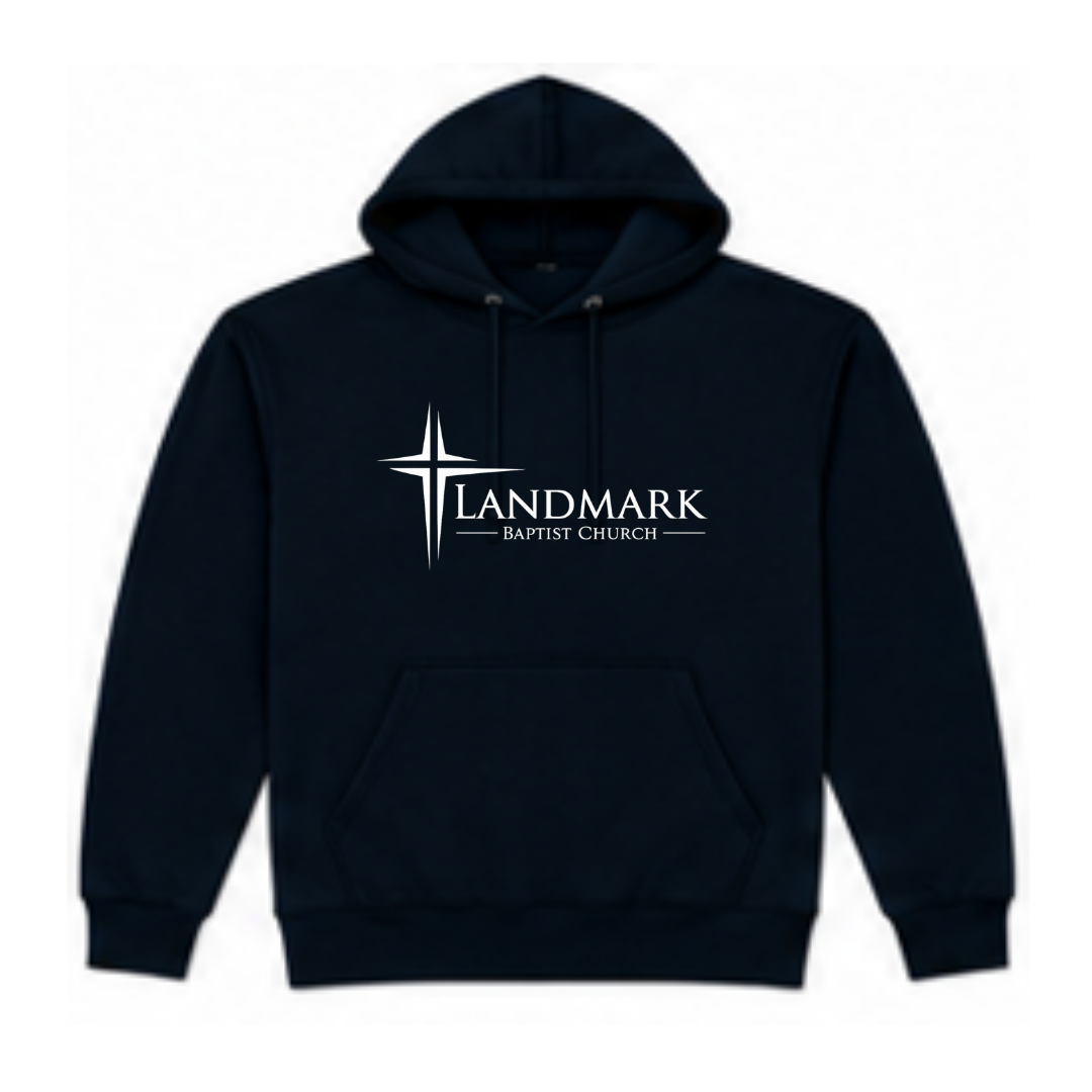 Landmark Logo Hoodie - White