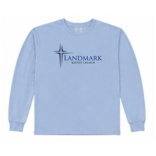 Youth Landmark Long Sleeve Logo Shirt - Full Color